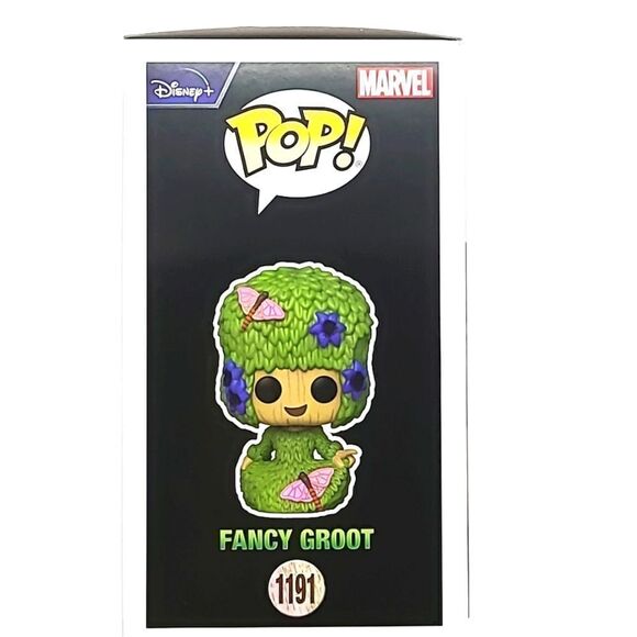 Fancy Groot Funko (Flocked) #1191 Marvel, New in Box - Picture 3 of 4